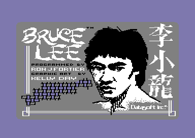 Bruce Lee screenshot 3 for Commodore 64